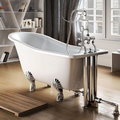 Ванна акриловая 150х75 Burlington Buckingham Slipper (E6) Burlington Прямоугольные