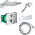Душовий комплект HANSGROHE Ecostat Square (2А131218) Душові комплекти (системи) Хром