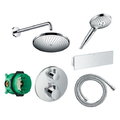 Душовий комплект HANSGROHE Ecostat S (2В141218) Душові комплекти (системи) Хром
