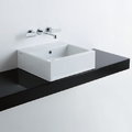 Полка под раковину 80 см Flaminia Forty6, black (F6ND) Flaminia Столешницы