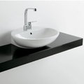 Полка под раковину 80 см Flaminia Forty6, black (F65083) Flaminia Столешницы