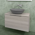 Тумба подвесная 85 см Flaminia Box, OJ Grigio (BX810) Flaminia Тумбы
