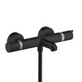 Термостатический смеситель для ванны Hansgrohe Ecostat Comfort Matt Black (13114670) Для ванны Черный матовый