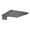 Верхній душ Hansgrohe Raindance E 300 мм Brushed Black (26238340) Верхні душі Чорний глянсовий 