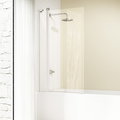 Распашная шторка для ванны HÜPPE Design elegance 95 (8E2001.087.321) Design Распашные 