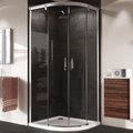 Душевая кабина HÜPPE Aura elegance 80х80 (402417.087.321) Радиусные симметричные Прозрачное