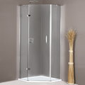 Душова кабіна HÜPPE Aura elegance 100х100l (400902.087.321) П'ятикутні Прозоре