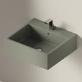 Керамическая раковина 60 см Flaminia Acquagrande 60, lava grey (5052) Подвесные Прямоугольные