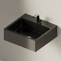 Керамическая раковина 60 см Flaminia Acquagrande 60, black (5052) Подвесные Прямоугольные