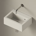 Керамическая раковина 38,5 см Flaminia Acquagrande Acquababy, white (5088) Подвесные Прямоугольные