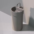 Підлогова керамічна раковина Flaminia Twin Column, argilla (5050 / COLC + 5050 / 42A) Підлогові 