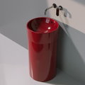 Підлогова керамічна раковина Flaminia Twin Column, rosso rubens (5050 / COLP + 5050 / 42C) Підлогові 