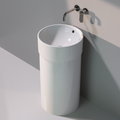 Підлогова керамічна раковина Flaminia Twin Column, white (5050 / COLP + 5050 / 42C) Підлогові 