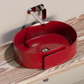 Керамічна раковина 56 см Flaminia Roll 56, rosso rubens (RL56L) На стільницю, На тумбу 