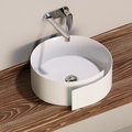 Керамическая раковина 44 см Flaminia Roll 44, white (RL44L) На столешницу, На тумбу Круглые