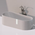 Ванна зі штучного каменю окремостояча Flaminia Oval 170х70 см, argilla (OV170) Flaminia Овальні
