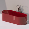 Ванна зі штучного каменю окремостояча Flaminia Oval 170х70 см, red( OV170) Flaminia Овальні