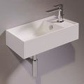 Керамічна раковина 50 см Simas Agile, matte white (AG 50) На стільницю, На тумбу, Підвісні 