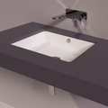 Керамічна раковина 48 см Simas Agile, matte white (S 59) Вбудовувані знизу 