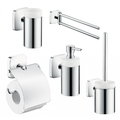 Набор аксессуаров для ванной комнаты Hansgrohe PuraVida (10002419) Бумагодержатели, Дозаторы жидкого мыла, Ершики для унитаза, Наборы аксессуаров, Полотенцедержатели, Стаканы для зубных щеток Hansgrohe