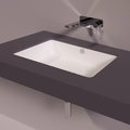 Керамічна раковина 55 см Simas Agile, matte white (S 60) Вбудовувані знизу 