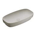 Керамическая раковина 75 см Catalano Green Lux, cemento satinato (175AGRLXCS) На столешницу, На тумбу, Полувстраиваемые Прямоугольные
