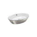 Керамическая раковина 60 см Catalano Gold&Silver, silver/white (160VLNBA) На столешницу, На тумбу Овальные