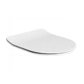 Крышка для унитаза Slim Soft Close AXA Glomp, белая (319101) 