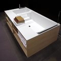 Ванна отдельностоящая Antonio Lupi BIBLIO 170x90 см (Biblio54 Rovere naturale) Antonio Lupi Прямоугольные