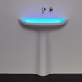 Раковина встраиваемая в стену с Led-подсветкой Antonio Lupi Calice (CALICEL) Встраиваемые в стену Овальные