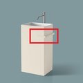 Полотенцедержатель для раковины Antonio Lupi Fold, молочный (FOLDVE Meringa) Полотенцедержатели Antonio Lupi