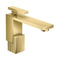 Смеситель для раковины Axor Edge diamond cut, Polished Gold Optic (46011990) Для раковины Золото