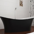 Ванна iStone Willow, Matte Black 175x75 (WD6520EXT) iStone Овальні