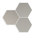 Плитка Wow Six Hexa Grey 14*16 (122450) Для кухні, Для громадських приміщень, Для житлових приміщень, Для ванної