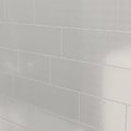 Плитка Wow Subway Lab Liso XL Pearl Gloss 7.5 * 30 (94203) Для кухні, Для громадських приміщень, Для житлових приміщень, Для ванної