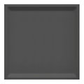 Плитка Wow Essential Inset L Black Matt 25*25 (105147) Для кухні, Для громадських приміщень, Для житлових приміщень, Для ванної