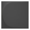 Плитка Wow Essential Wedge Black Matt 12,5*12,5 (105121) Для кухни, Для общественных помещений, Для жилых помещений, Для ванной