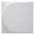 Плитка Wow Essential Wedge White Matt 12,5 * 12,5 (105119) Для кухні, Для громадських приміщень, Для житлових приміщень, Для ванної