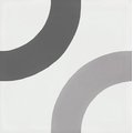 Плитка Wow Cement Loop Decor Grey 18.5 * 18.5 (107210) Для кухні, Для громадських приміщень, Для житлових приміщень, Для ванної