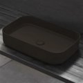 Раковина накладная 60 см Cielo Shui Comfort, коричневый (SHCOLAR60-CA) На столешницу, На тумбу Прямоугольные