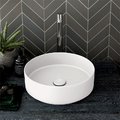 Раковина накладна 40 см Cielo Shui Comfort, білий (SHCOLAT40-Bianco) На стільницю, На тумбу 