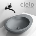 Керамічна раковина 60 см Cielo Le Giare, сірий (LGLA60-BR) На стільницю, На тумбу 