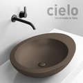 Керамічна раковина 60 см Cielo Le Giare, коричневий (LGLA60-CA) На стільницю, На тумбу 