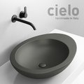 Керамічна раковина 60 см Cielo Le Giare, темно-сірий (LGLA60-CM) На стільницю, На тумбу 