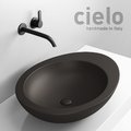 Керамічна раковина 60 см Cielo Le Giare, темно-коричневий (LGLA60-FN) На стільницю, На тумбу 