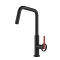 Смеситель для кухни Gessi Kitchen OFFICINE VOLANTINO, черный матовый (60203-299) Для кухни Черный, Черный матовый