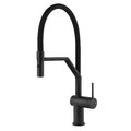Змішувач для кухні Gessi Kitchen INEDITO, чорний матовий (60429-299) Для кухні Чорний, Чорний матовий