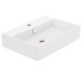 Керамическая раковина 60 см Cielo Smile, белый (SMLAA60-Bianco) На столешницу, На тумбу, Подвесные Прямоугольные