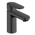 Змішувач Hansgrohe Vernis Blend 100 для раковини зі зливним набором, чорний матовий (71551670) Для раковини Чорний матовий