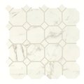 Плитка Piemme Valentino Marmi Reali Mat Ottagono Statuario Gold Ret 30*30 (00412) Для кухни, Для общественных помещений, Для жилых помещений, Для ванной